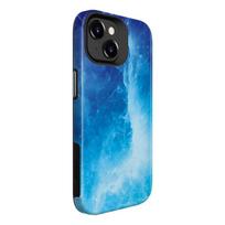 Nugarėlės dėklai Evelatus Apple iPhone 15 Armor case TPU+PC Customized Print Design Galaxy Blue