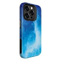 Nugarėlės dėklai Evelatus Apple iPhone 15 Pro Max Armor case TPU+PC Customized Print Design Galaxy Blue