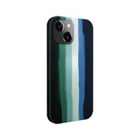 Nugarėlės dėklai Evelatus Apple iPhone 15 Silicone case Multi-Colored Green