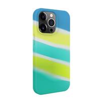 Nugarėlės dėklai Evelatus Apple iPhone 15 Pro Max Silicone case Multi-Colored Yellow Green