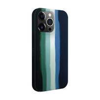 Nugarėlės dėklai Evelatus Apple iPhone 15 Pro Max Silicone case Multi-Colored Green