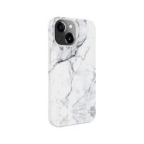 Nugarėlės dėklai Evelatus Apple iPhone 15 Plus Premium Silicone case Customized Print White
