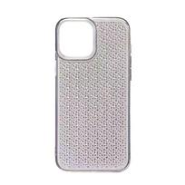 Nugarėlės dėklai iLike Apple iPhone 14 Silicone case Shine Transparent Black