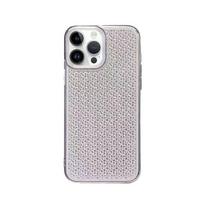Nugarėlės dėklai iLike Apple iPhone 14 Pro Silicone case Shine Transparent Black