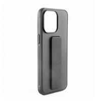 Nugarėlės dėklai iLike Apple iPhone 15 Silicone Case with stand Black