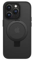 Nugarėlės dėklai iLike Apple iPhone 15 Kickstand Case with MagSafe Black