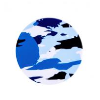 Universalus laikiklis (Popsocket) iLike  Universal Pop Holder Camo Blue