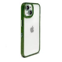 Nugarėlės dėklai iLike Apple iPhone 15 Pro Max STARS LENS ACRYLIC COVER Green