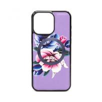 Nugarėlės dėklai Evelatus Apple iPhone 15 Pro Wallet  and Slim Cover Case Purple