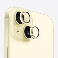 Apsauginiai stiklai Evelatus Apple iPhone 15 / 15 Plus Camera Lens Protector Armor Yellow