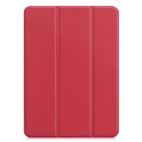 Knygos tipo dėklas iLike  Galaxy Tab A9 / A11 8.7 X110 Tri-Fold Eco-Leather Stand Case Coral Pink