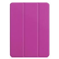 Knygos tipo dėklas iLike  Galaxy Tab S7 FE 12.4 Tri-Fold Eco-Leather Stand Case Purple