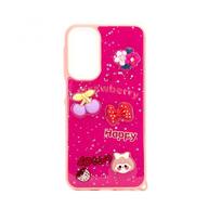 Nugarėlės dėklai iLike Samsung Galaxy A15 EPOXY CARTOON COVER Rose Red