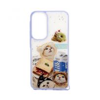 Nugarėlės dėklai iLike Samsung Galaxy A55 EPOXY CARTOON COVER White Blue