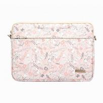 Nešiojamojo kompiuterio krepšys iLike  15-16 Inches Fabric Laptop Bag With Strap Flower Pink