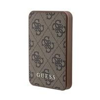 Išorinė baterija Guess  Power Bank MagSafe 5000mAh 4G PU Brown
