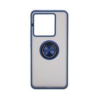 Nugarėlės dėklai iLike Xiaomi Redmi Note Pro 13 5G Hybrid Case With Ring Dark Blue