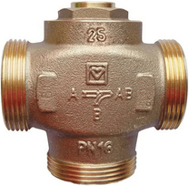 3-way thermostaic control valve Teplomix Dn25 (177