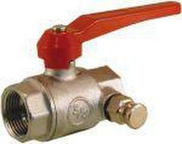 Ball valve FF 3/4'' with air vent Rastelli