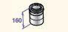 Adepter D100/150 - D110/150, DY817 ALU/PPS