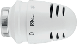 Thermostatic head MINI M28x1.5, white, HERZ