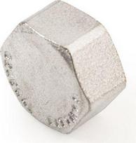 Female cap 1/2", chrome plated