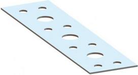 All purpose perforated band 17mm x 0.6mm x 25m