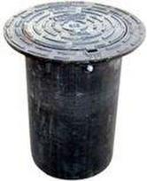 Round Cast Iron Cover 160/320 40t+Telescope