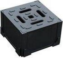 Universal plastic elbow (black)Hexaline