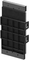 ACO channel Seal-in V100s end stopper,ABS