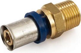 Press male straight 3/4 x 26