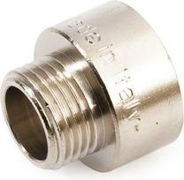 Reduced extension FM 1''-1/2'', chrome plated