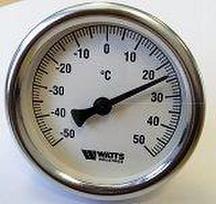 Bimetal dial thermometer T63 -50/+50*C 1/2" F+R801