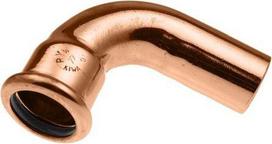 CUpress 90° nipple elbow 18 mm