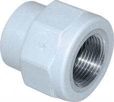 PP-R Threaded coupling Ø25-1/2'' F-F Pipelife