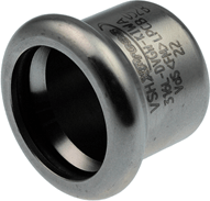 Press cup,KAN-therm Inox 22 mm