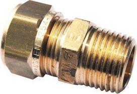 Compression male straight 28x1 M