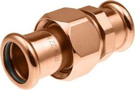 CUpress straight union 22 mm