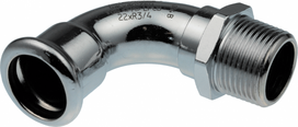 Elbow 90° 28x1'' M (Steel) KAN-therm