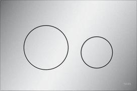 TECEloop WC plastic  plate (9240922) chrome matt