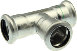 Press tee,KAN-therm Inox 22 mm
