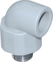 PP-R Threaded elbow Ø20-1/2'' F-M 90° Pipelife