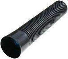 PP Drainage Pipe T8; perf.180° Dn110 6m/pcs