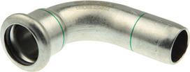 Press 90° Elbow nipple,KAN-therm Inox 28 mm