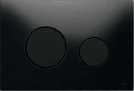TECEloop WC glass plate (9240657) black/black