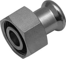 Female half union with flat gasket  35x1½''