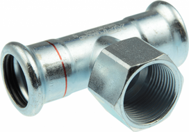 Tee threaded 76,1x3/4x76,1 (Steel) KAN-therm