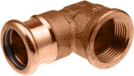 CUpress female elbow 90°, short 18 x ¾"
