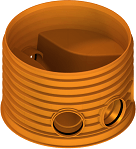 PRO 630/200 (PVC) D type monolithic base (BSB)