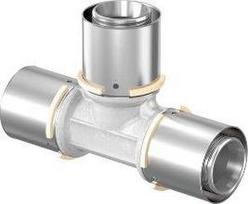 Tee 40x40x40 brass,Uponor